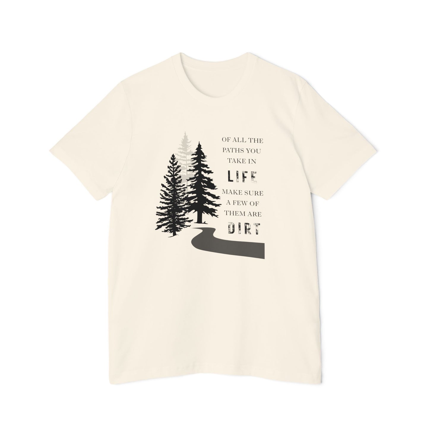 Nature-Inspired Jersey T-Shirt, Outdoor Enthusiast Tee, Gift for Hikers, Summer Camp Shirt, Adventure Apparel