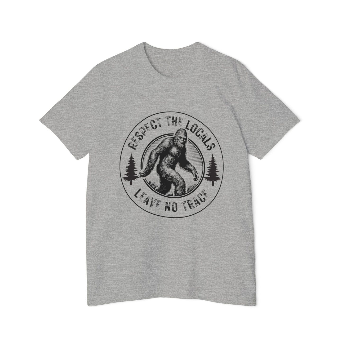 Adventure Spirit Short-Sleeve T-Shirt | Bigfoot Lovers Gift, Nature Tee, Outdoorsy Apparel, Eco-Friendly, Hiking Shirt