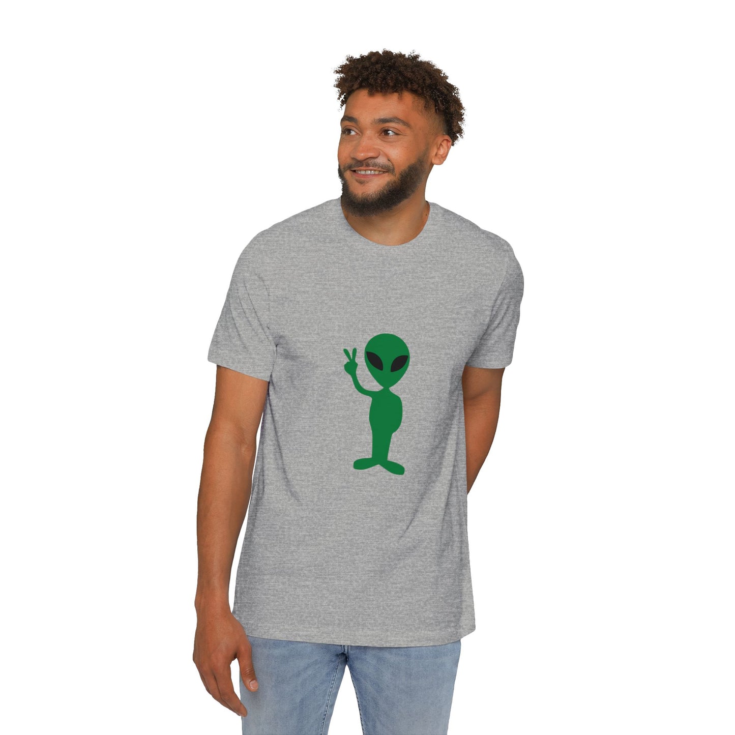 Alien Vibes Unisex T-Shirt | Fun Graphic Tee for Sci-Fi Fans, Casual Wear, Gift for Birthdays, Holidays, and Alien Enthusiasts