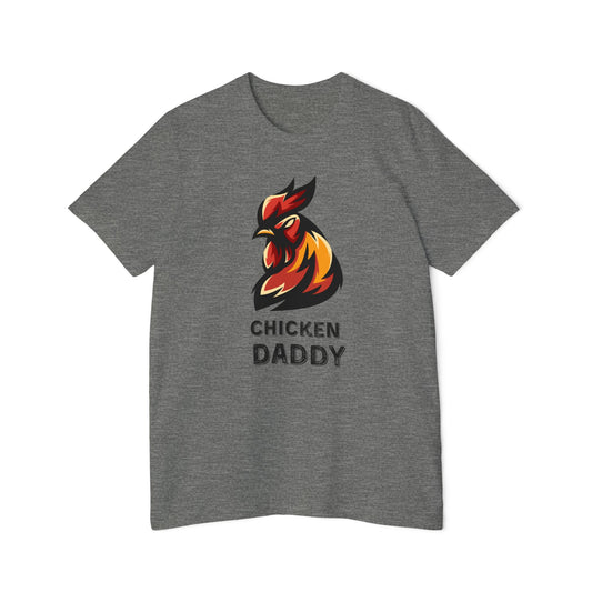 Funny Chicken Daddy T-Shirt, Gift for Fathers Day, Dad Tees, Hen Lover Shirt, Chicken Enthusiast Apparel, Unisex Jersey Top