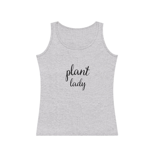 Plant Lady Women's Tank Top | Cute Floral Graphic Tee, Gift for Plant Moms, Summer Fashion, Gardening Lover Top