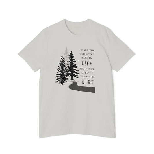 Nature-Inspired Jersey T-Shirt, Outdoor Enthusiast Tee, Gift for Hikers, Summer Camp Shirt, Adventure Apparel
